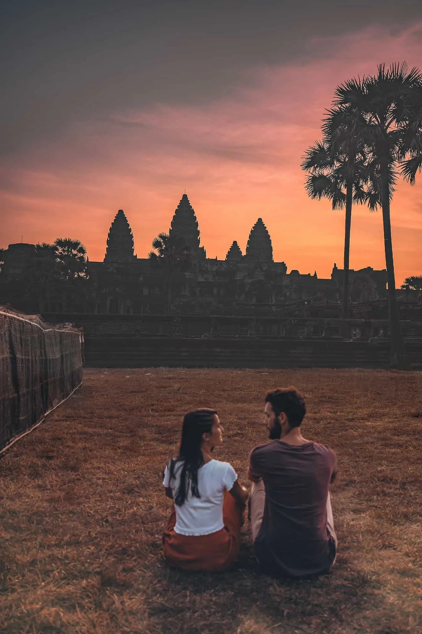 Sunrise at Angkor Wat Temple